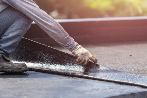 Professional Waterproofing technician working in Saint Inigoes, MD